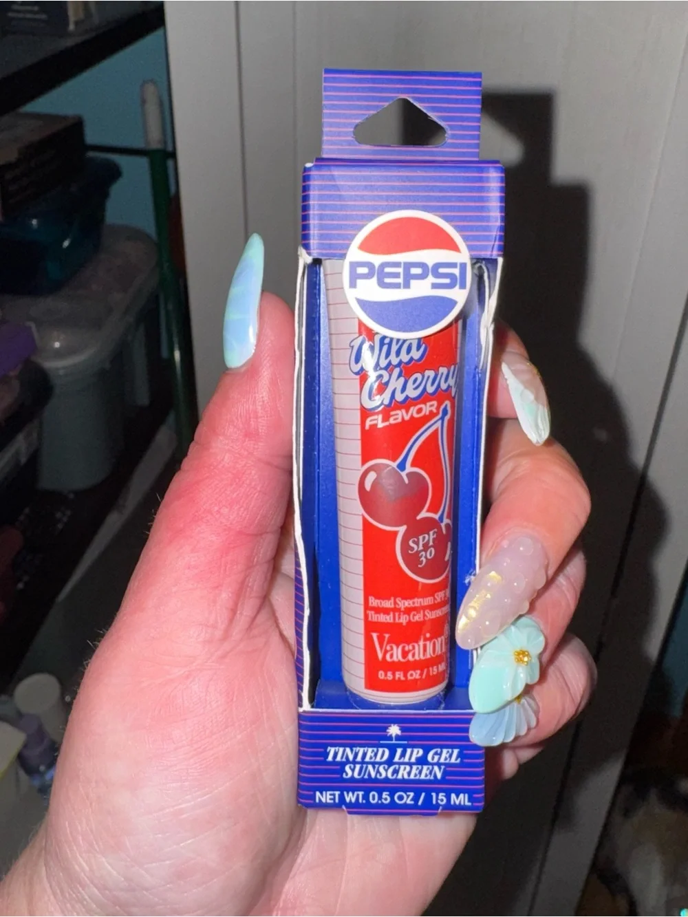 Pepsi wild cherry spf tinted lip gel